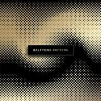 Halftone dots design, halftone background vector