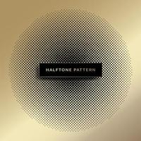 Halftone dots design, halftone background vector