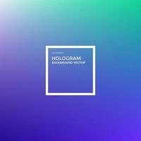 Vector background of hologram gradient, hologram pattern