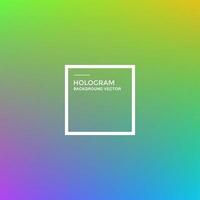 Vector background of hologram gradient, hologram pattern