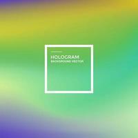 Vector background of hologram gradient, hologram pattern