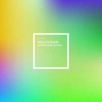 Vector background of hologram gradient, hologram pattern