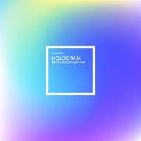 Vector background of hologram gradient, hologram pattern