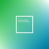 Vector background of hologram gradient, hologram pattern