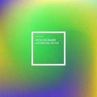 Vector background of hologram gradient, hologram pattern