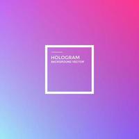 Vector background of hologram gradient, hologram pattern