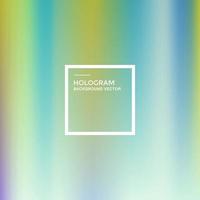 Vector background of hologram gradient, hologram pattern