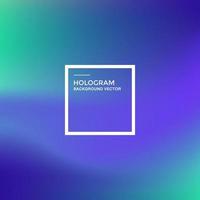 Vector background of hologram gradient, hologram pattern