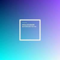 Vector background of hologram gradient, hologram pattern