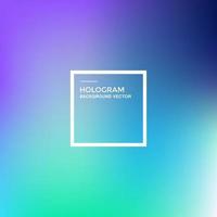 Vector background of hologram gradient, hologram pattern