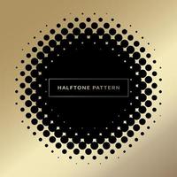 Halftone dots design, halftone background vector