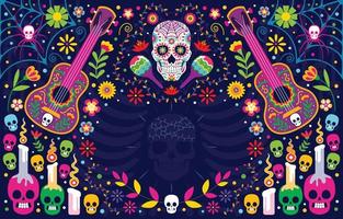Dia De Muertos Vector Art, Icons, and Graphics for Free Download