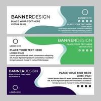 Vector Abstract Banner Design Web Template