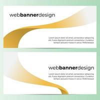 Vector Abstract Banner Design Web Template