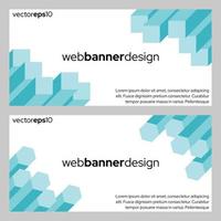 vector plantilla de web de diseño de banner abstracto