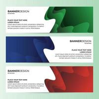 Vector Abstract Banner Design Web Template