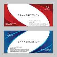 Vector Abstract Banner Design Web Template