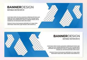 Vector Abstract Banner Design Web Template