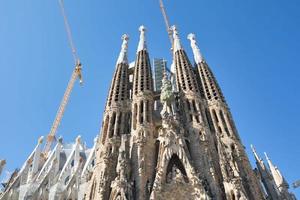 Sagrada Familia, designed by Antoni Gaudi, Barcelona Spain photo