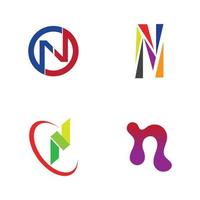 Letter N Logo Template vector icon design