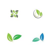 leaf logo vector