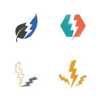 lightning bolt logo vector