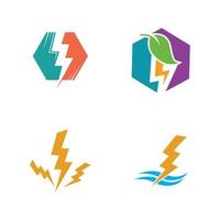 lightning bolt logo vector