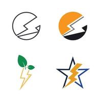 lightning bolt logo vector