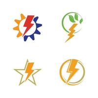 lightning bolt logo vector