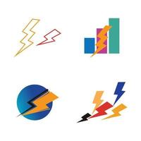 lightning bolt logo vector