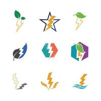 lightning bolt logo vector