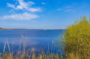 Landscape at Bad Bederkesa on a sunny day in Lower Saxony, Germany photo