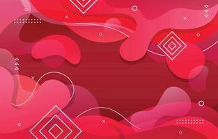 Red Abstract Concept Background vector