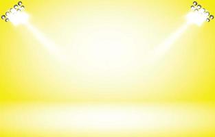 yellow studio background high quality vector