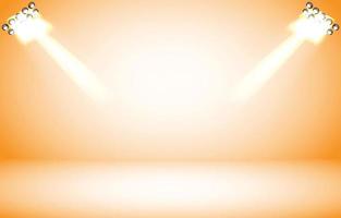 orange studio background high quality vector