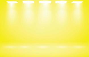 yellow studio background high quality vector