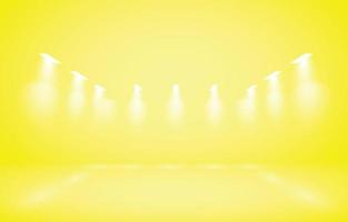 yellow studio background high quality vector