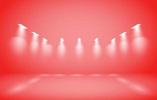 Red studio background high quality vector