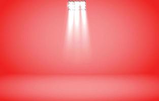 Red studio background high quality vector