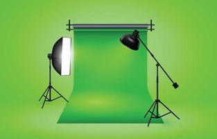 green studio background high quality vector