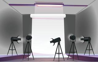 black studio background high quality vector