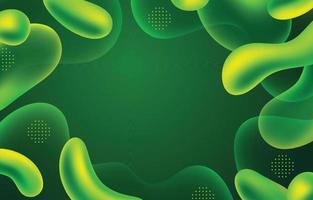 Neon Green Liquid Background vector