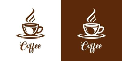 vector logo cafe