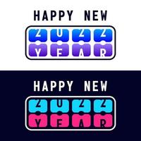 happy new year with 2022 scoreboard countdown. concept of flipboard numerical, celebrate 2022 calendar template. flat style trend modern design vector illustration.