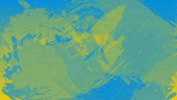 Fondo de textura grunge abstracto amarillo azul vector