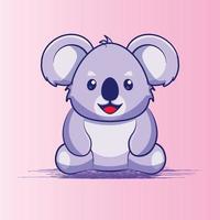 cute baby koala cartoon