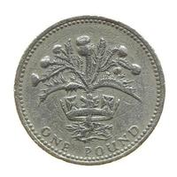 1 pound coin, United Kingdom photo