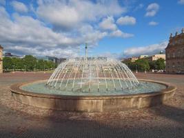 Schlossplatz plaza del castillo de Stuttgart foto