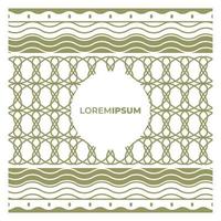 Abstract seamless pattern design vector