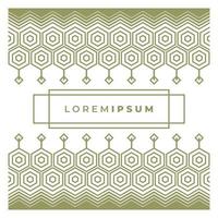 Abstract seamless pattern design vector